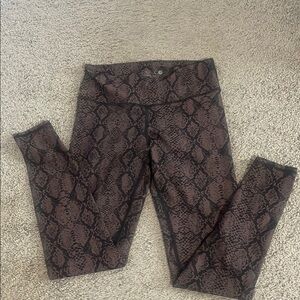 Snake Print Leggings
